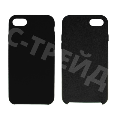 Чехол-накладка Soft Touch для iPhone 7/8/SE (2020)/SE (2022) Черный