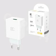 Сетевое зарядное устройство USB BC C56 (15W, QС3.0) Белый