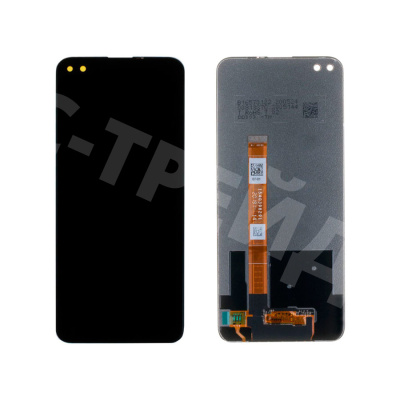 Дисплей для Realme X3 SuperZoom (RMX2086) в сборе с тачскрином Черный - Оптима