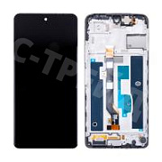Дисплей для Tecno Pova 5 (LH7n) модуль с рамкой Черный - OR