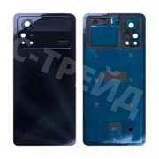 Задняя крышка для Xiaomi Poco X4 Pro 5G (2201116PG) Черный