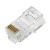 Сквозной коннектор для витой пары RJ-45, CAT6 (10 шт)