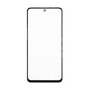 Стекло для переклейки Xiaomi Redmi Note 10 Pro 4G/11 Pro 4G/5G/11E Pro/Poco X4 Pro 5G (2201116TG/M2101K6G/2201116PG) в сборе с OCA пленкой Черный - OR (Mitsubishi)