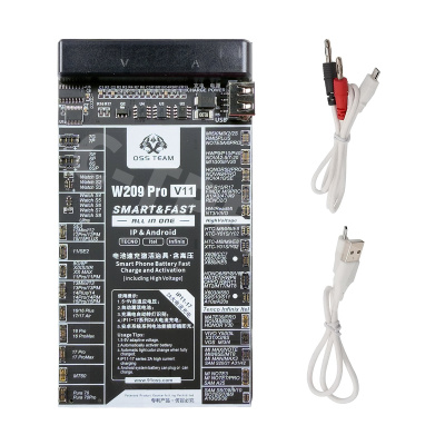 Плата активации и зарядки АКБ OSS Team W209 Pro V11 для iPhone (все модели) + Android