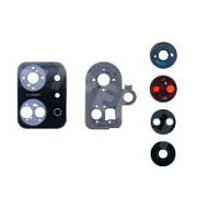 Стекло камеры для Huawei Honor X7a/X7a Plus (RKY-LX1) в сборе с рамкой Черный