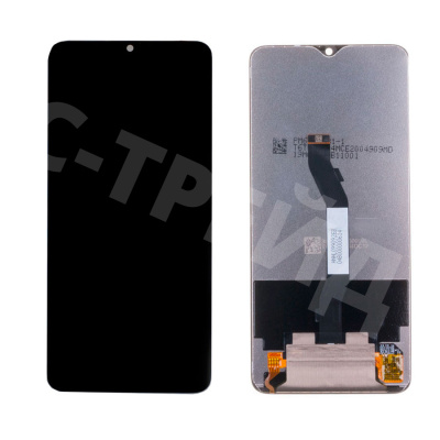 Дисплей для Xiaomi Redmi Note 8 Pro (M1906G7T/M1906G7G) в сборе с тачскрином Черный - OR