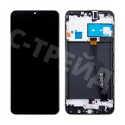 Дисплей для Samsung Galaxy A10 (A105F) модуль c рамкой Черный - OR Ref. (SP)