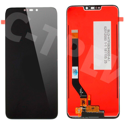Дисплей для Huawei Honor 8C (BKK-L21) в сборе с тачскрином Черный - Оптима
