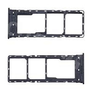 Держатель SIM для Infinix Hot 40/40 Pro (X6836/X6837) Черный