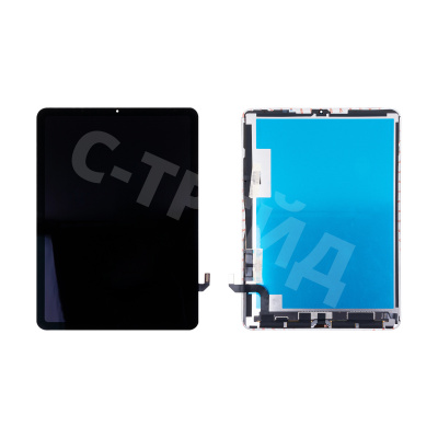 Дисплей для iPad Air 4 10.9" 2020 (A2316/A2324/A2325/A2072) в сборе с тачскрином Черный - OR100 (Снятый, без ремонта)