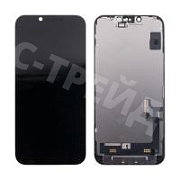 Дисплей для iPhone 14 (A2883) в сборе с тачскрином Черный - (FOG)