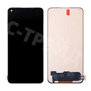 Дисплей для Realme 8 Pro (RMX3081) в сборе с тачскрином Черный - (In-Cell)