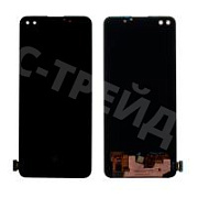 Дисплей для OPPO Reno 4 Lite (CPH2125) в сборе с тачскрином Черный - (OLED)