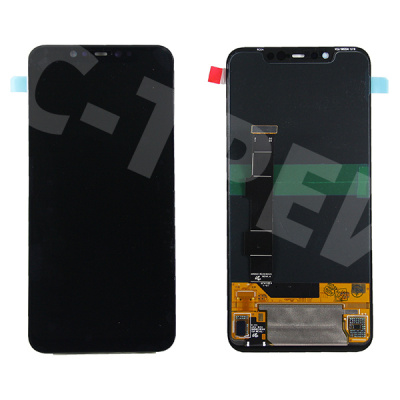 Дисплей для Xiaomi Mi 8 (M1803E1A) в сборе с тачскрином Черный - (OLED)
