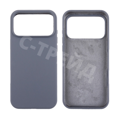 Чехол-накладка Soft Touch для iPhone 17 Pro Max Графит