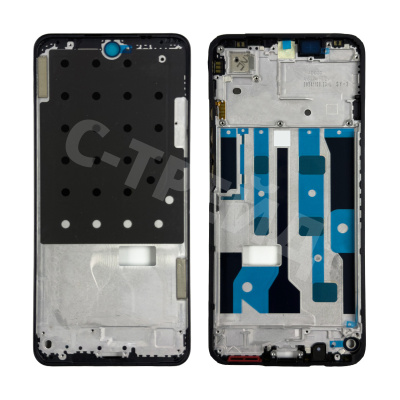 Рамка дисплея для Realme C75 4G (RMX3941) Черный (возможен дефект ЛКП)