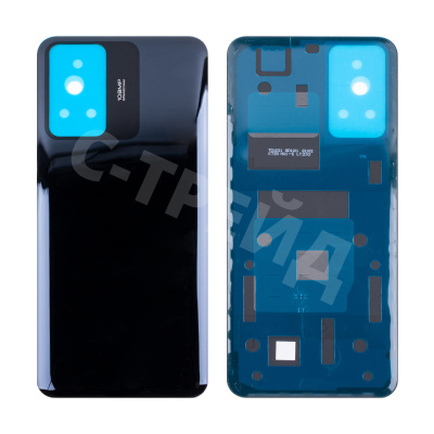 Задняя крышка для Xiaomi Redmi Note 12S (23030RAC7Y) Черный - Премиум