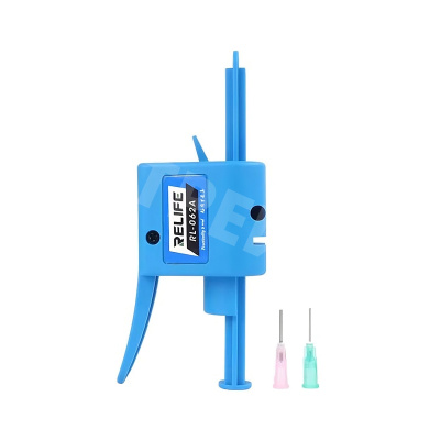 Пистолет-диспенсер Relife RL-062A для нанесения флюса/клея (для шприца 10 мл)