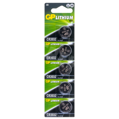 Батарейка CR2032 GP Lithium 3V (5 шт. в блистере)