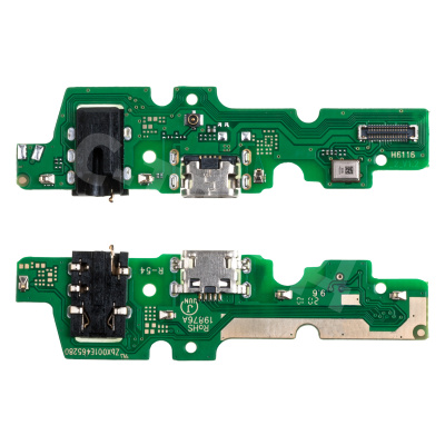 Шлейф для Infinix Hot 10 Play/11 Play (X688C/X688B) плата на системный разъем/разъем гарнитуры/микрофон