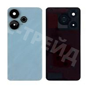 Задняя крышка для Xiaomi Redmi 13 4G (24040RN64Y) Голубой - Премиум