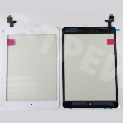 Тачскрин для iPad mini 1/2 2012/2013 (A1432/A1454/A1455/A1489/A1490/A1491) в сборе с микросхемой Белый - OR