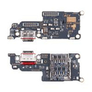 Шлейф для Realme 12 Pro 5G/12 Pro+ 5G (RMX3842/RMX3840/RMX3841) плата системный разъем/разъем SIM/микрофон