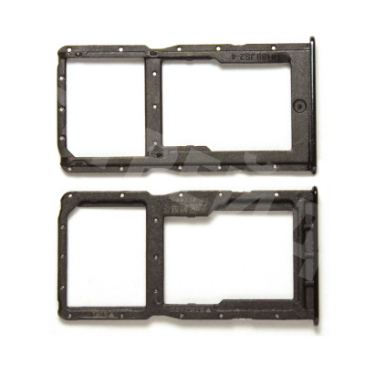 Держатель SIM для Huawei P30 Lite/Honor 20 Lite/20S (MAR- LX1M/MAR-LX1H) Черный