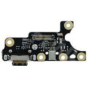 Шлейф для Nokia 7 Plus (TA-1046) плата на системный разъем/микрофон