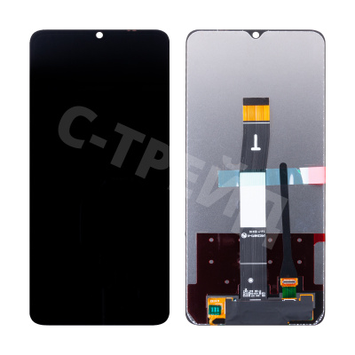 Дисплей для Xiaomi Redmi 12C/Poco C55 (22120RN86G) в сборе с тачскрином Черный - OR