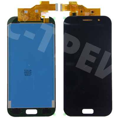 Дисплей для Samsung Galaxy A5 2017 (A520F) в сборе с тачскрином Черный - (In-Cell)