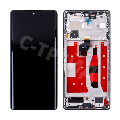 Дисплей для Huawei Honor 70 (FNE-NX9) модуль с рамкой Черный - OR