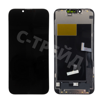 Дисплей для iPhone 13 Pro (A2640) в сборе с тачскрином Черный - (In-Cell, Full HD, 120 Гц) (площадка под IC)