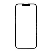 Стекло для переклейки iPhone 13 Pro Max (A2645) с OCA пленкой Черный - OR (Mitsubishi)