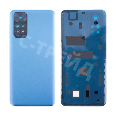 Задняя крышка для Xiaomi Redmi Note 11 (2201117TY) Синий - Премиум