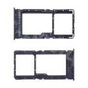 Держатель SIM для Xiaomi Poco X5 5G/Redmi Note 12 5G (22111317PG/22111317I) Черный