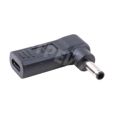 Переходник для зарядки ноутбука Type-C - 4.5*3.0 Черный