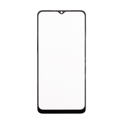 Стекло для переклейки Samsung Galaxy A04 (A045F) с OCA пленкой Черный - OR (Mitsubishi)