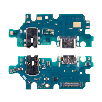 Шлейф для Samsung Galaxy A13 (A135F/A137F) плата системный разъем/разъем гарнитуры/микрофон - Премиум