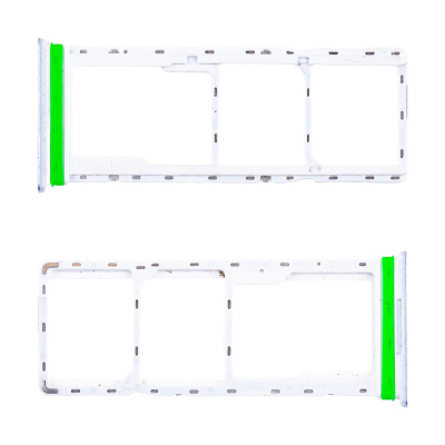 Держатель SIM для Tecno Spark 20 (KJ5) Белый