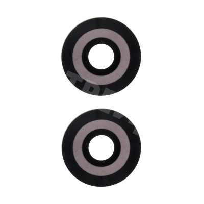 Стекло камеры для Tecno Camon 20 Pro 5G/20 Premier 5G (CK8n/CK9n) (комплект 2 шт.) Черный