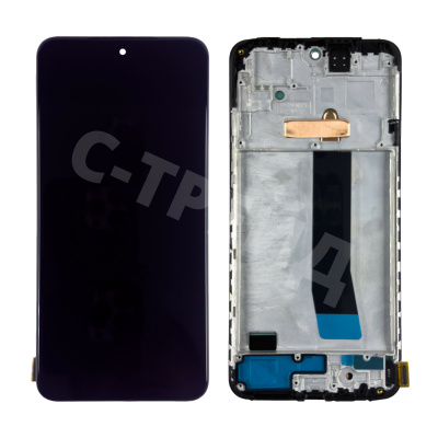 Дисплей для Xiaomi Redmi Note 11S 4G/Poco M4 Pro 4G (2201117SY/2201117PG) модуль с рамкой Черный - (In-Cell)