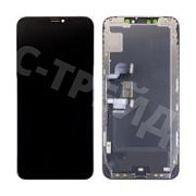 Дисплей для iPhone Xs Max (A1921/A2101) в сборе с тачскрином Черный - DD (Hard OLED, Full HD)