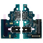 Шлейф для Samsung Galaxy A51 (A515F) плата системный разъем/разъем гарнитуры/микрофон