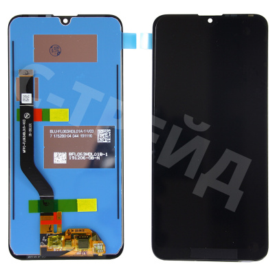 Дисплей для Huawei Y7 2019 (DUB-LX1) в сборе с тачскрином Черный - OR