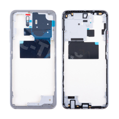 Средняя часть для Xiaomi Redmi Note 10/10S/Poco M5s (M2102K7AG/M2101K7BNY/2207117BPG) Белый