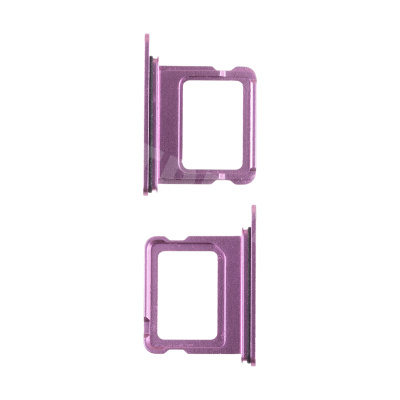 Держатель SIM для iPhone 16/16 Plus (1 Sim) (A3287/A3286/A3290/A3289) Розовый