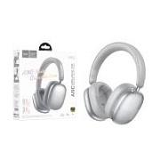 Беспроводные наушники Bluetooth Hoco W63 (накладные, активное шумоподавление) Серебро