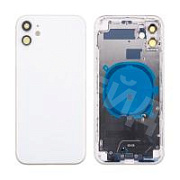 Корпус для iPhone 11 (A2221) (1 Sim) Белый - Премиум