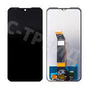 Дисплей для Doogee V Max в сборе с тачскрином Черный - Оптима